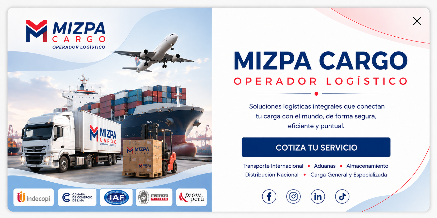 MIZPA CARGO - Operador Logístico